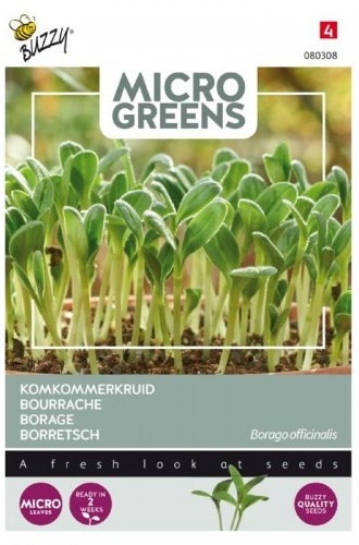 BIO semená na microgreens Borák 8g